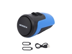 Bell Buzina de Bicicleta Alarme Antifurto para Mountain Bike Buzina Elétrica 125 Decibéis Altos Carregamento Usb 4 Azuld84642