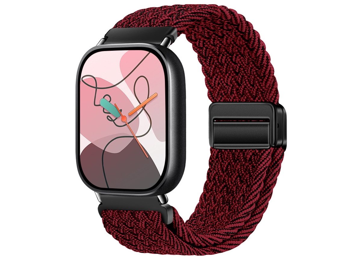 Pulseira de nylon com fecho magnético para Xiaomi Band 10 Pro, Huawei Fit 5 e Redmi Watch 6. Compatível com Xiaomi.