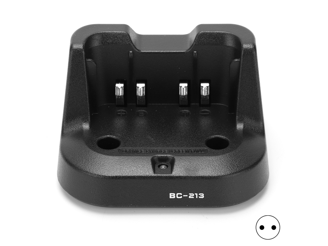Carregador De Mesa Para Walkie Talkie Icv88 Icu88 Icf1000 Icf2000 Icf1000d 110240v Brilvibera (plugue Ue)