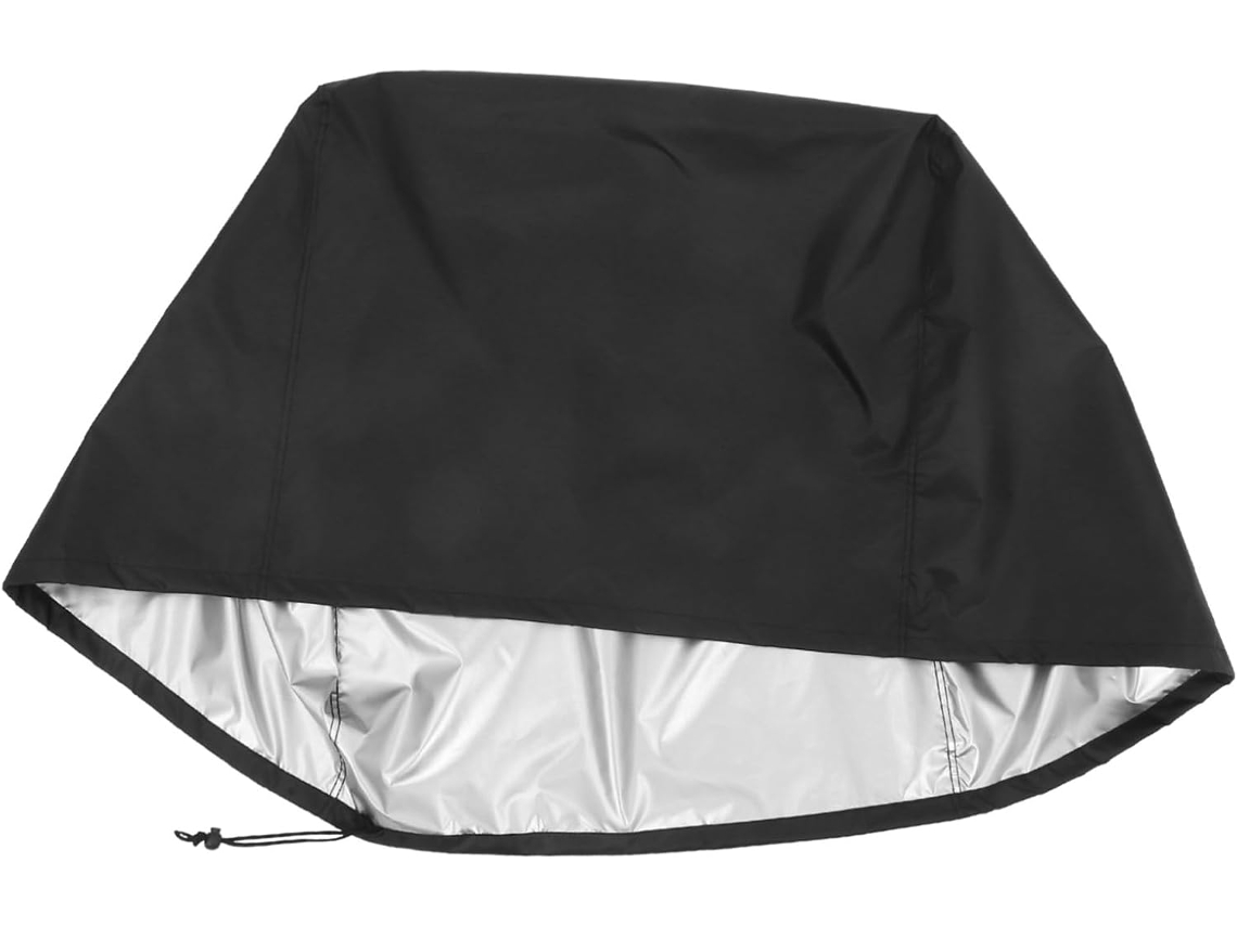 Capa Protetora Inoomp para Gerador, Preta, Feita de Tecido Oxford 420d, Às Intempéries e Robusta, para Uso Externo em CHABERLU