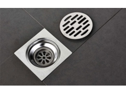 Ralo de Piso em Aço Inoxidável com anti odor para banheiro e chuveiro AQUAFORGE