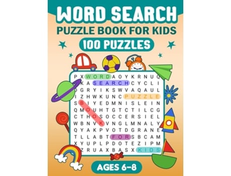 Livro Word Search Puzzle Book for Kids de Fairyland Books (Inglês)