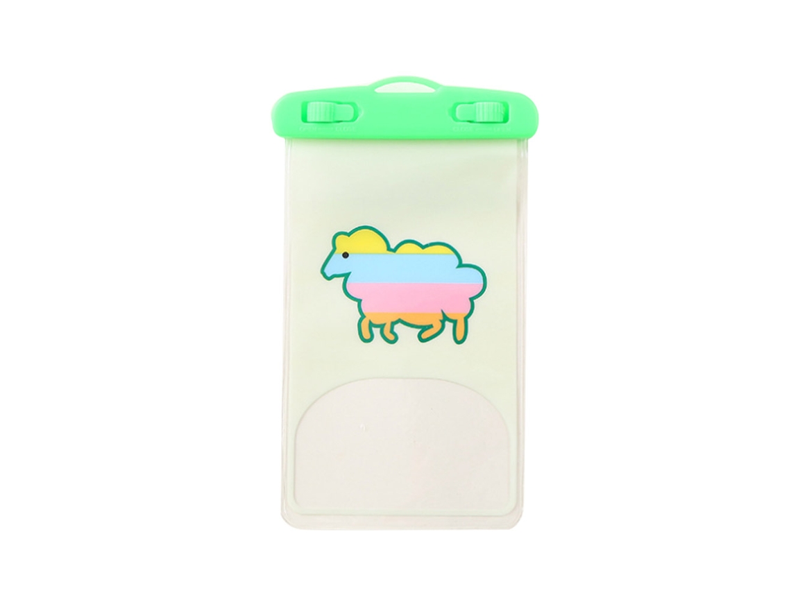 Capa de telefone à prova d'água para mergulho e natação EOOCOO com tela tática