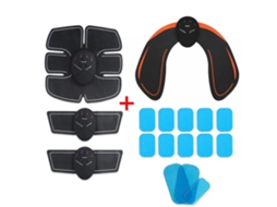 Estimulador Muscular Abdominal Ems, Treinador de Glúteos, Massageador para Modelagem Muscular em Casa MDUG (pacote 8)