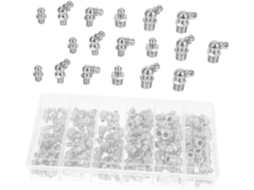 Kit De Sortimento Graxeiras E Cantoneiras Aço,dimensões Métricas,para Manutenção Máquinas.