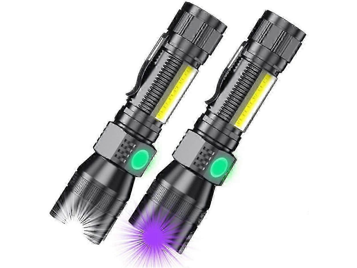 Lanterna De Luz Negra Recarregável, Itoncs 3 Em 1 Lanterna Uv Superbrilhante Olysi Shop