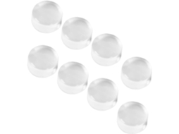 Conjunto De 8 Carimbos De Silicone De 2 Cm Para Manicure, Para Fazer Nail Art Em Casa.