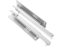 Trilhos Para Gavetas De Armário Healvian, 2 Peças, Com Função De Fechamento Suave E Amortecedor, Em Aço Laminado A Frio