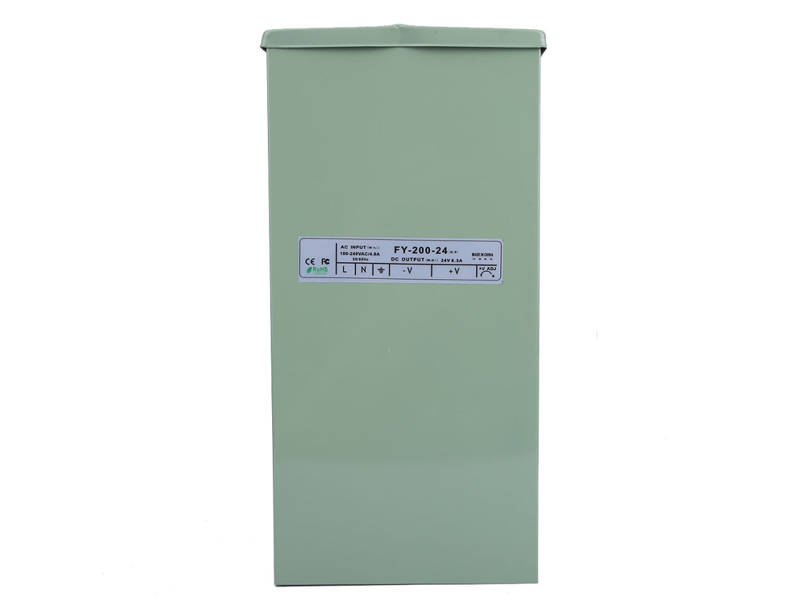 Fonte de Alimentação Switching 200w 180 264v para Led com Controle Pwm 24v | S/MARCA