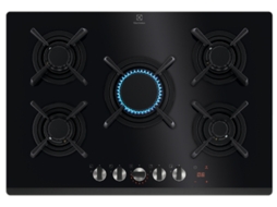 Placa de Gás de Encastre ELECTROLUX (740 mm - Preto)