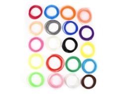 Filamento Pla LAXISCREED 1,75mm 4,5m 20 Cores