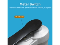 Laxiscreed Mini Máquina Pneumática Para Chanfrar Madeira E Metal Com Ajuste De Profundidade