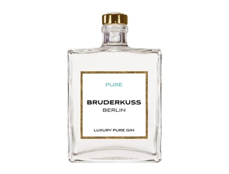 Gin BRUDERKUSS Luxury Pure Gin Garrafa Medium (0.5 L - 1 Unidade)
