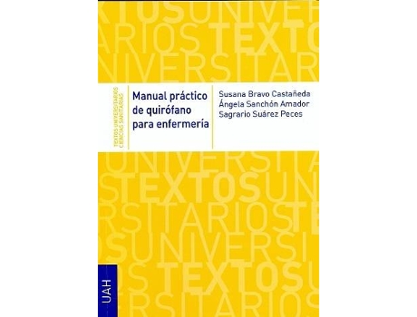 Livro Manual Práctico De Quirófano Para Enfermería de Vários Autores (Espanhol)
