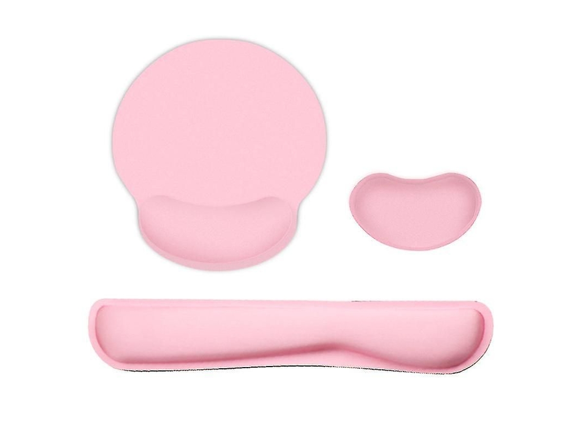 Conjunto De Apoio Para Pulso De Teclado E Mouse Com Espuma Viscoelástica
