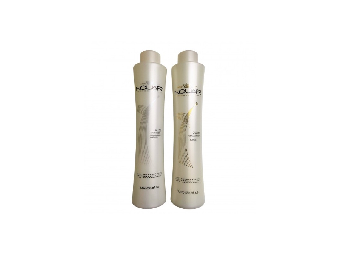 Cacau Platinum Nouar Kit Progressiva Brasileira 2x1 L
