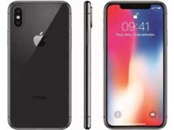 iPhone X APPLE (Recondicionado Flippers Marcas Mínimas - 5.8'' - 64 GB - Cinzento Sideral)
