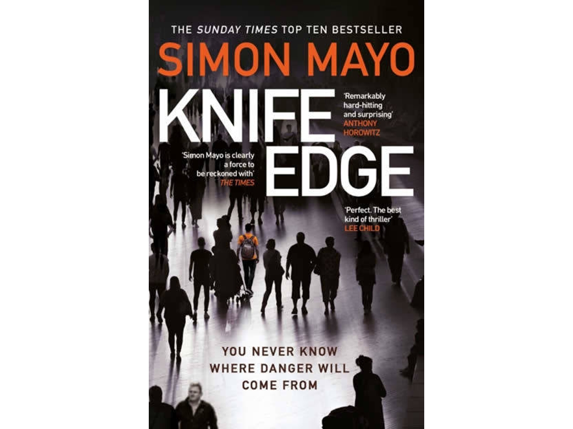 Livro Knife Edge de Simon Mayo (Inglês)