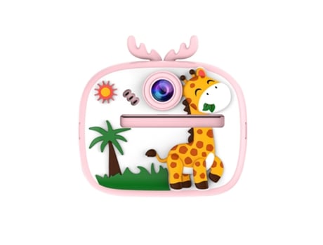 Câmara Instantânea Infantil Mini Câmara Digital Portátil Com Impressão Instantânea E Papel Térmico Zyntratech
