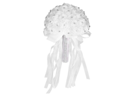 Buquê Artificial de Noiva com Design Simulado Eco friendly Inodoro para Casamentos e Festas | S/MARCA