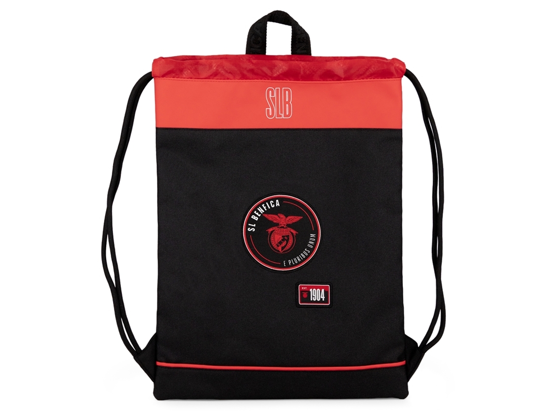 Saco Mochila De Cordão Soft Sl Benfica 78028 Preto/vermelho