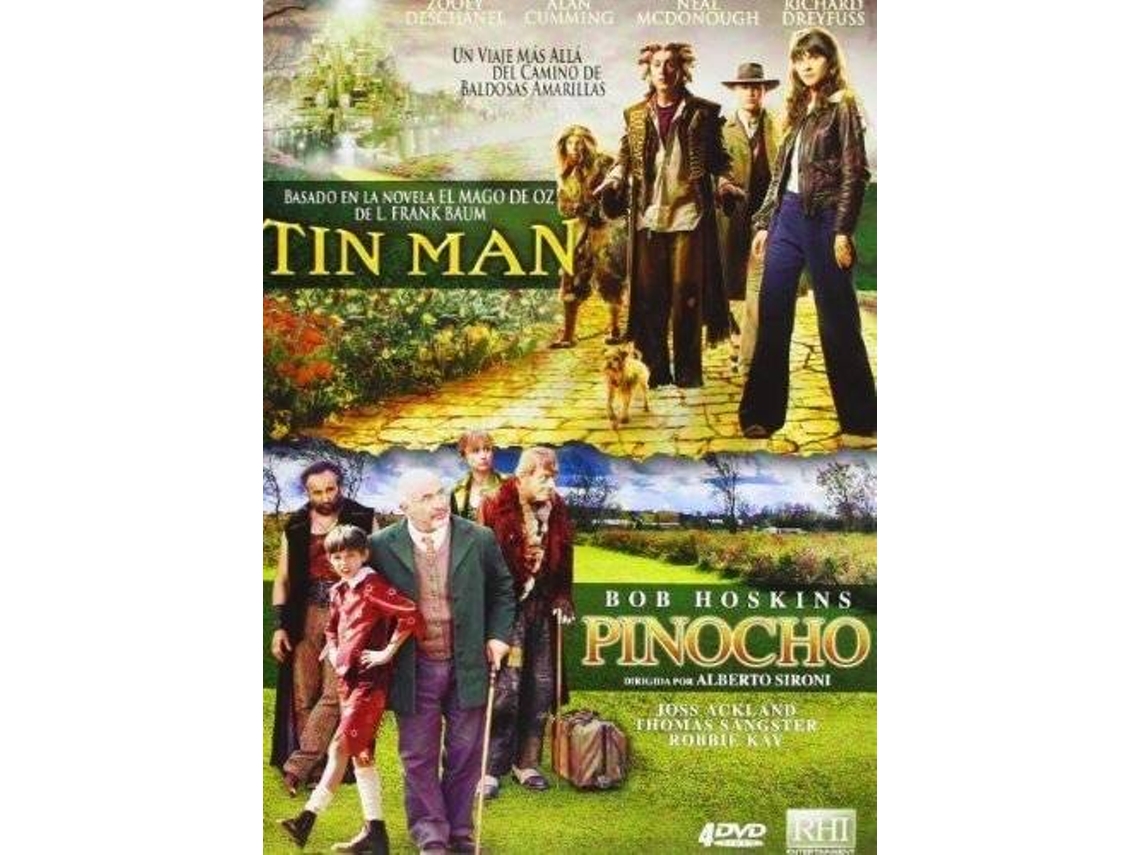 DVD Pack Tin-Man/Pinocho (Edição em Espanhol)