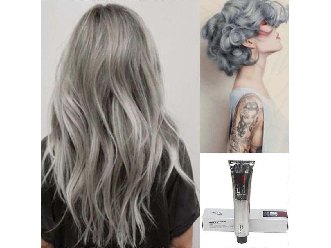 Creme de coloração de cabelo fashion punk gris claro 100ml GO ON