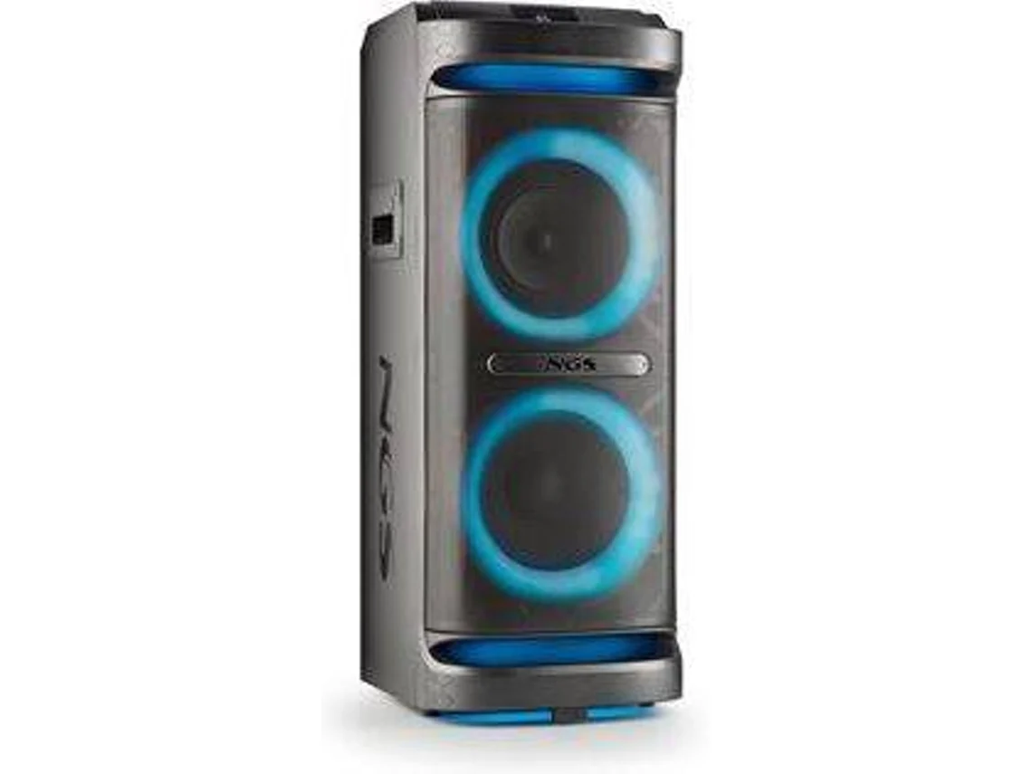 Coluna Portátil NGS WILD SPACE 2 (2000 W - Preto)
