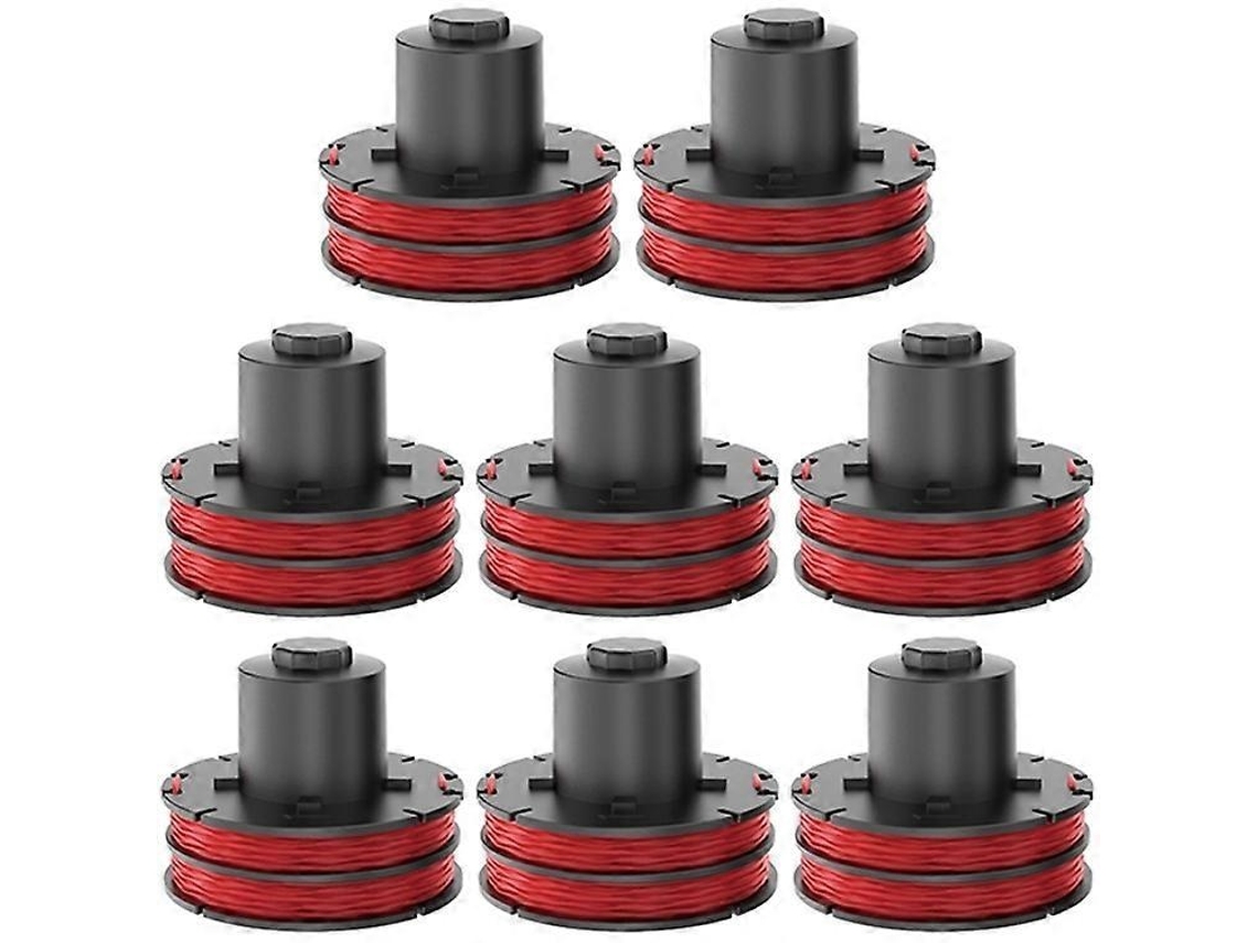Kit com 8 Carretéis de Fio para Aparador de Grama AQUAFORGE