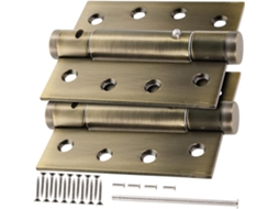 Conjunto De 2 Peças De Dobradiças Com Fechamento Automático Para Porta Com Tela Mosquiteira.