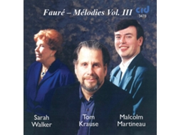 CD Walker/krause/martineau - Lieder Vol.3 (1CD)