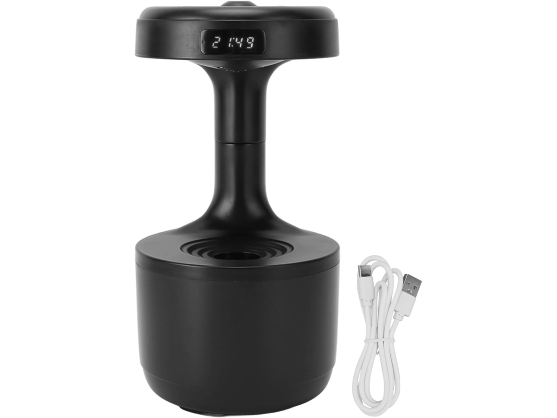 Umidificador Usb, 800 Ml, Névoa Fria, De Mesa Antigravidade, Silencioso, Para Quarto, Escritório