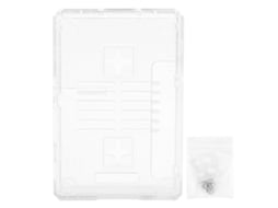 Capa de Caixa Protectora Opaca Abs para Raspberry Pi 3b 3b+ Estilo D com Parafuso Transparente