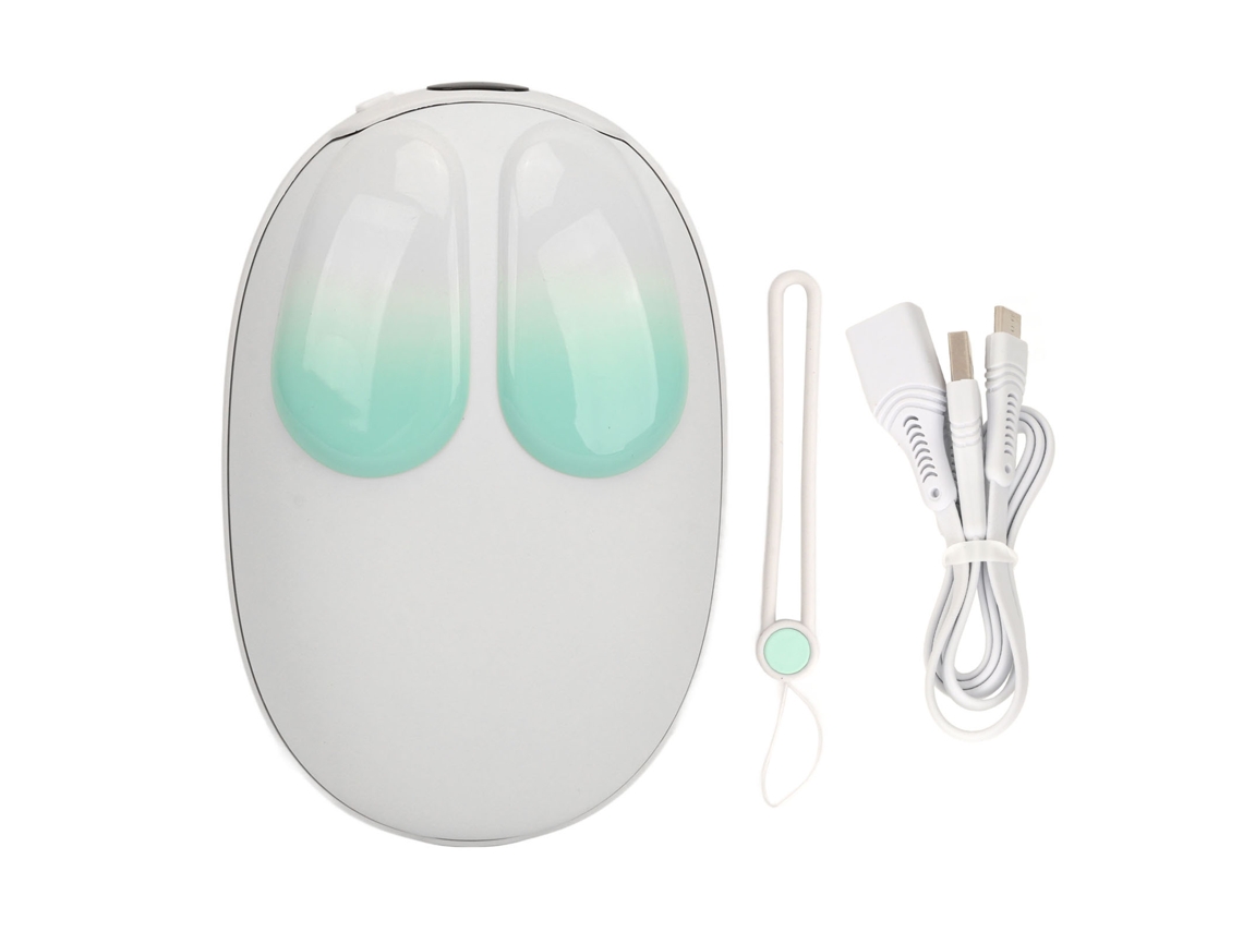 Aquecedor Portátil De Mãos Laxiscreed 2 Em 1, Power Bank Usb E Mini Coelho De Jade Para Aquecimento E Conforto