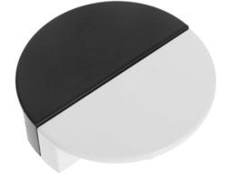 Pretyzoom Conjunto De 2-puxadores Semicirculares Estilo Nórdico Para Armários E Gavetas, Em Preto Fosco, Para Guarda