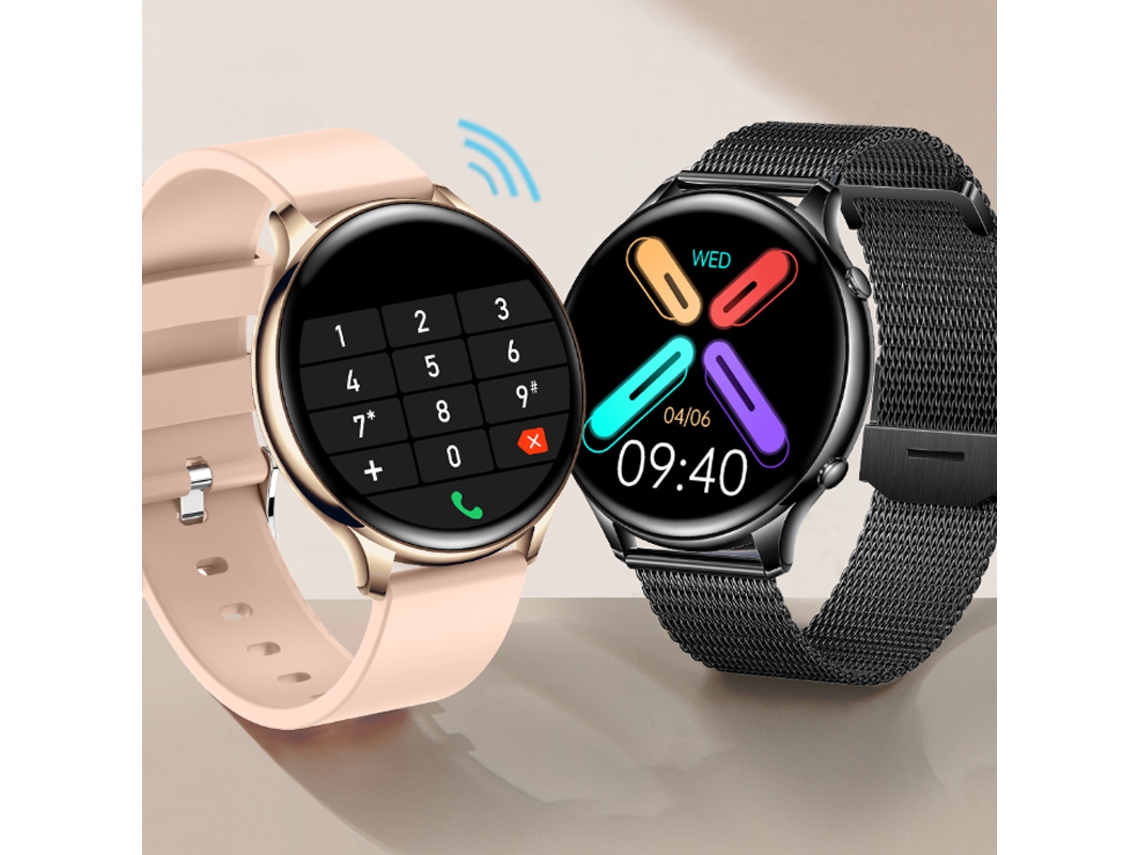 Smart Watch Ht13 Monitor de Saúde de Chamadas Bluetooth Preto GODTVAGT