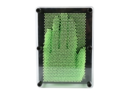 Mali brinquedo de Arte de Pinos Clone 3d Modelo de Mão Pintura Inovadora Decorativa Verde