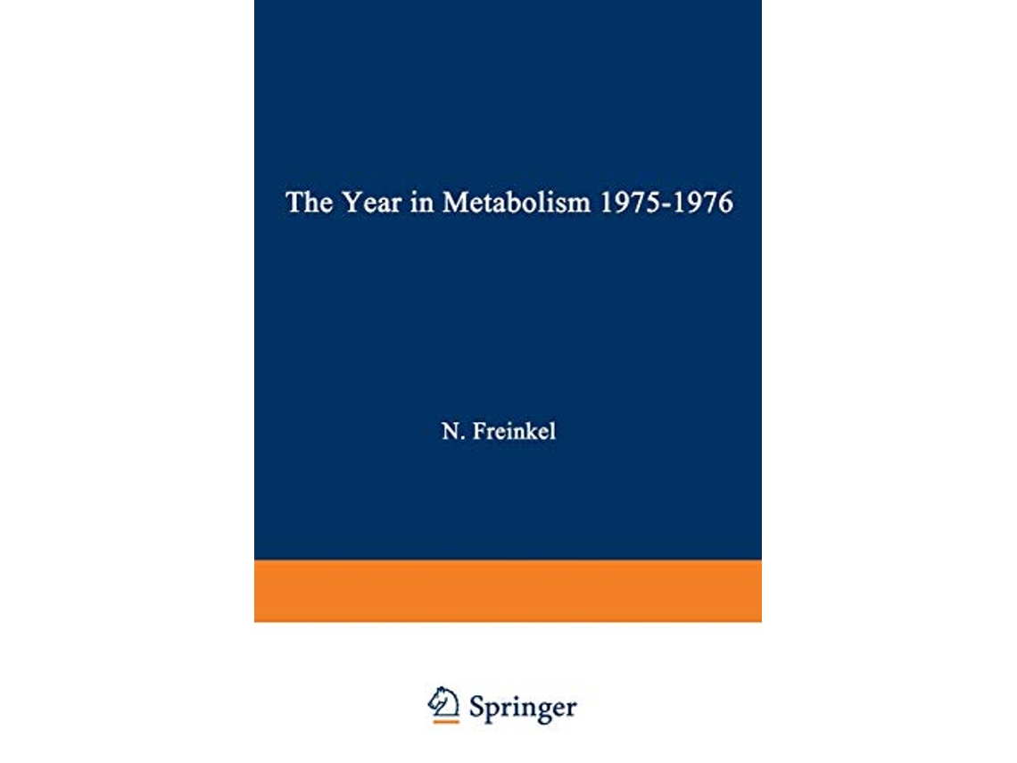 Livro The Year in Metabolism 1975–1976 de Norbert Freinkel (Inglês)