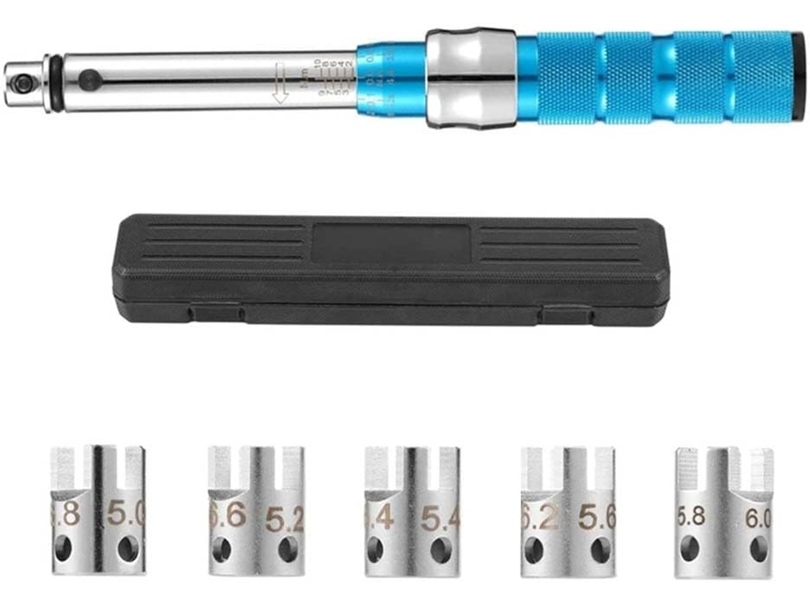 Jogo De Chaves Torque Para Raios Motocicleta, 2-10 Nm, 10 Peças Com