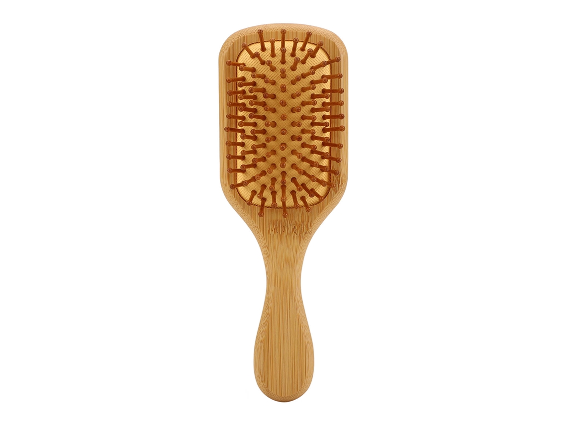 Cepillo de pelo de bambú Vante para mujer con cerdas naturales y función de masaje