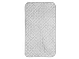 Fasst tapete de Planchado Resistente Ao Calor Dobrável para Lava e Seca, Mesa, 48x85 Cm, Cor Prata CUIDADOS