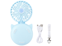 Espelho de Beleza LAXISCREED com Luz Led e Ventilador Usb Plegável