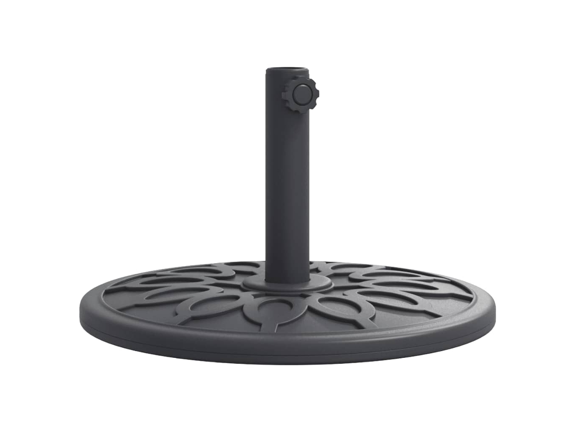 Parasol Base, Parasol Bases Vidaxl Preto Polietileno (n/a)