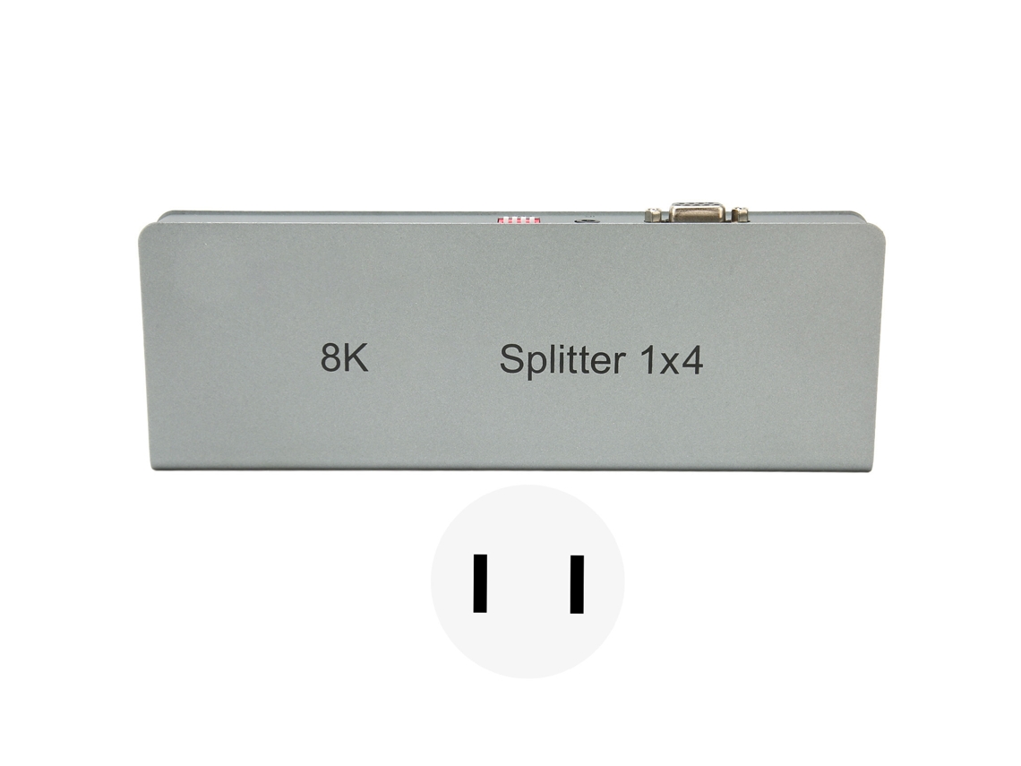 Hdmi 2.1 Switch EOOCOO (saída 1x4 Splicing de Parede de Vídeo 8k 60hz)
