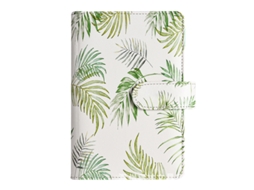 A6 Macaron Pu Leather Cash Budget Planner, Financial Ledger With Loose Leaf Binding, Water Coconut Cover Only