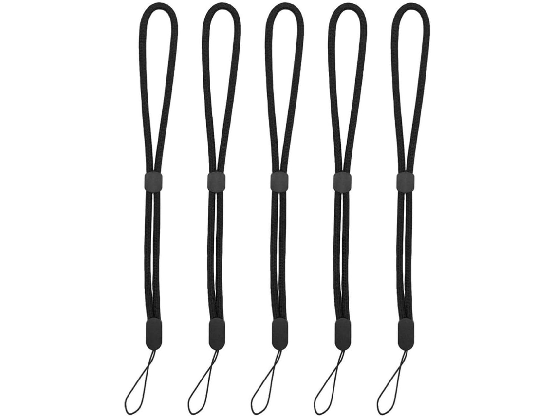 Conjunto De 12 Alças De Pulso Ajustáveis Para Celulares E Câmeras.