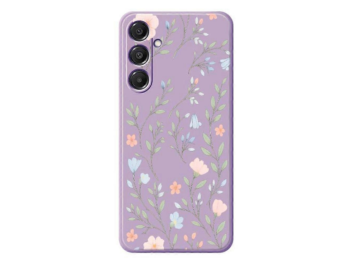 Capa Tpu Para Samsung Galaxy A16 5g, Roxa, Elysve