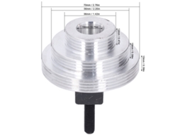 Lathe Laxiscreed Com Polia De Transição Por Correia Para Mx-210 E Wm-210