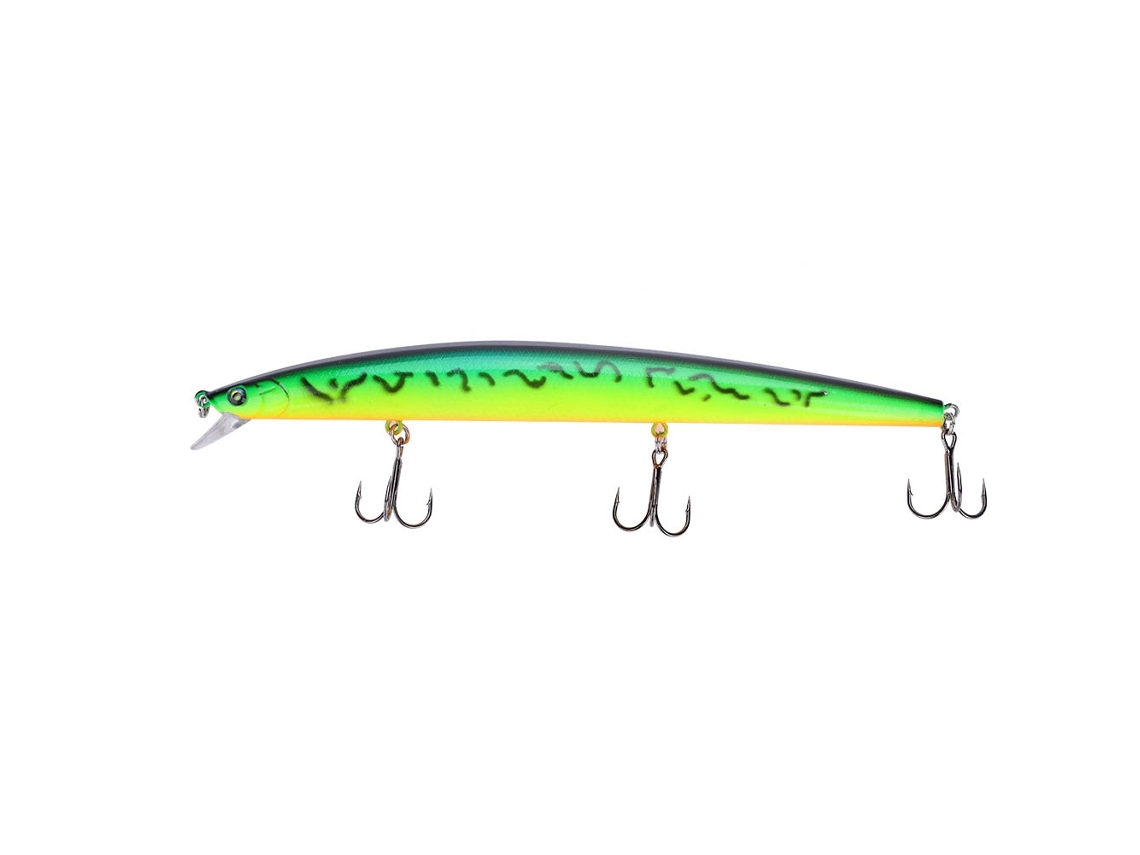 Metal Minnow Lure, Lifelike Bait, Exploding Hook Design, Blue Flag Fish Topmouth Culter Dw1066(a) 18.5cm/24g