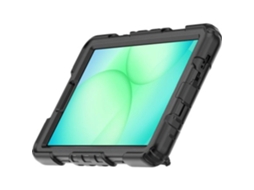 Capa Híbrida Reforçada para Samsung Galaxy Tab A11+, Preta JUSTIN